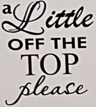 Little of the Top Please - Aylmer